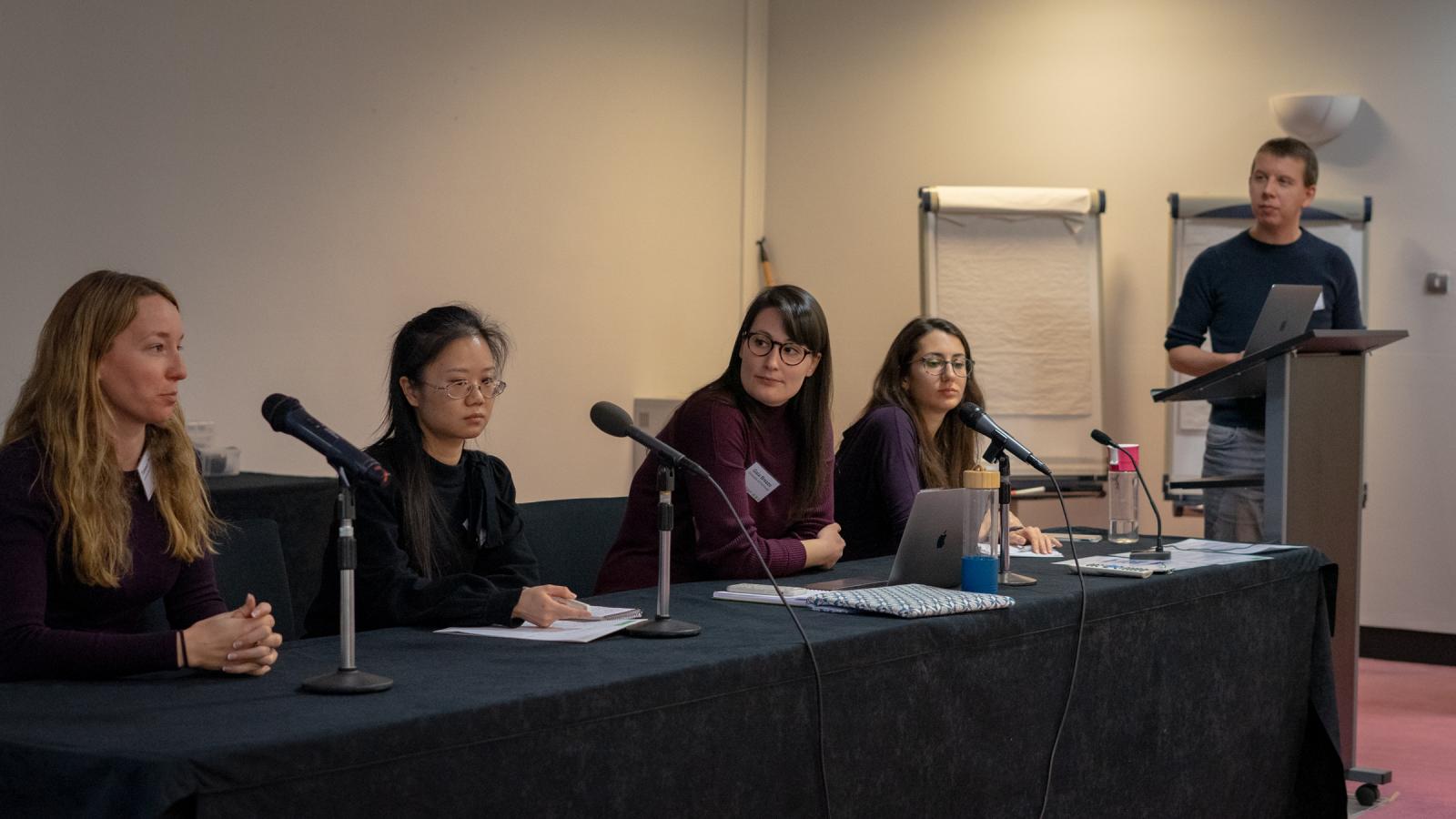 Panel debate at vascular meeting