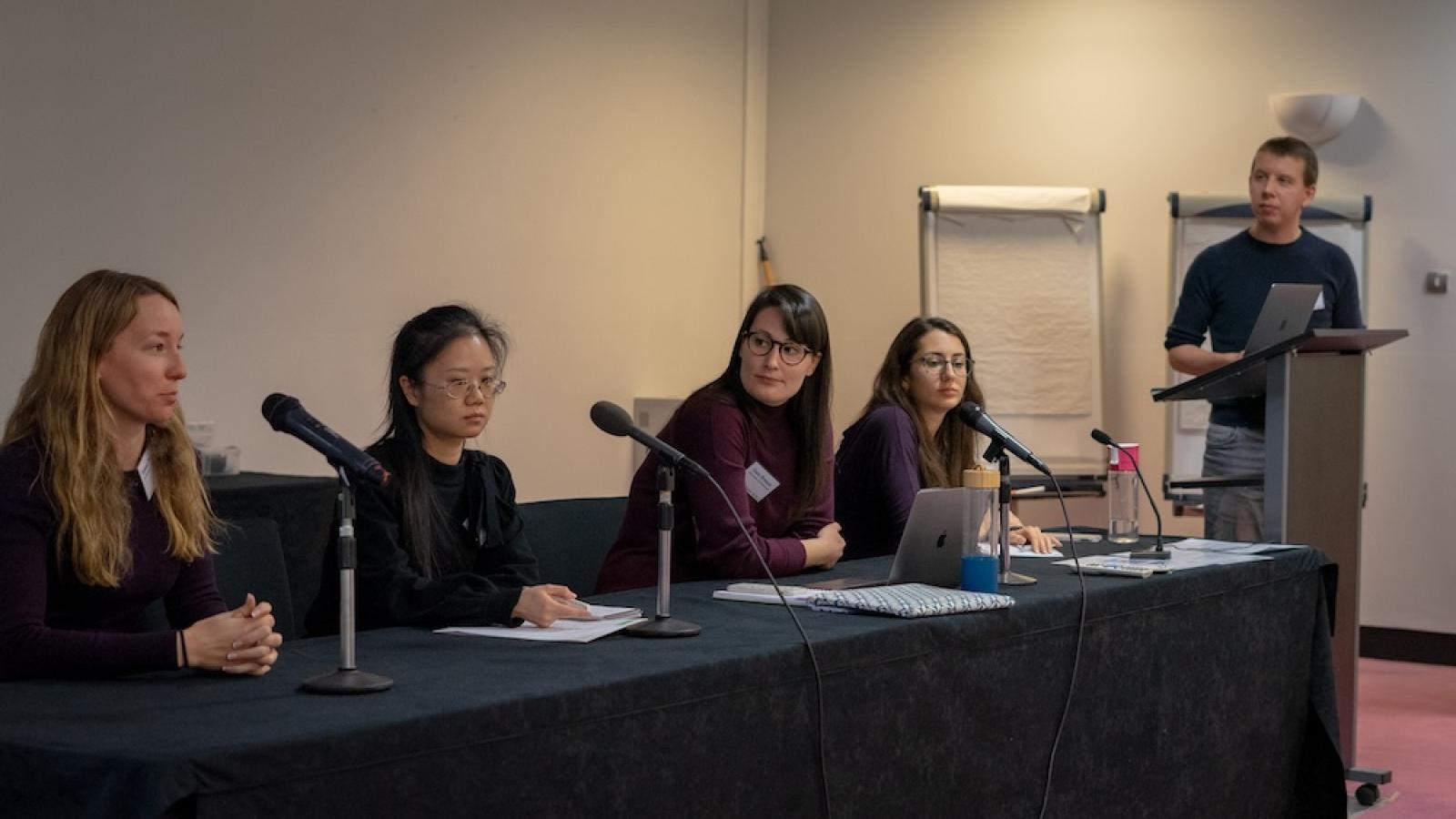 Panel discussion at vascular meeting