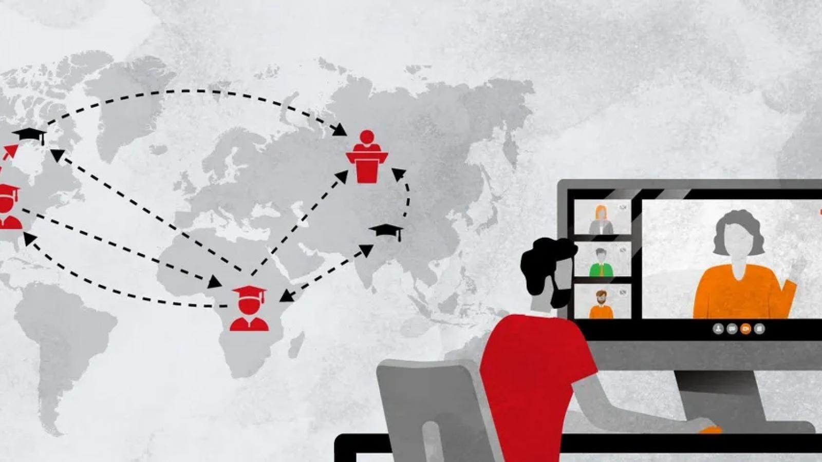 Mentors across borders graphic