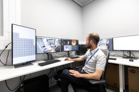Living lab control room