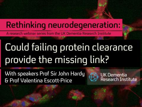 Special webinar details around protein clearance