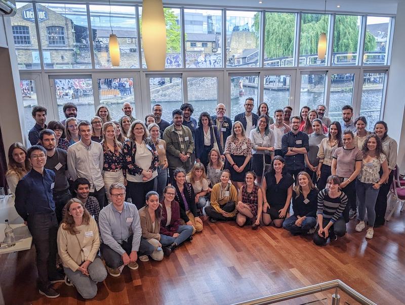 A group pictures of early career researchers